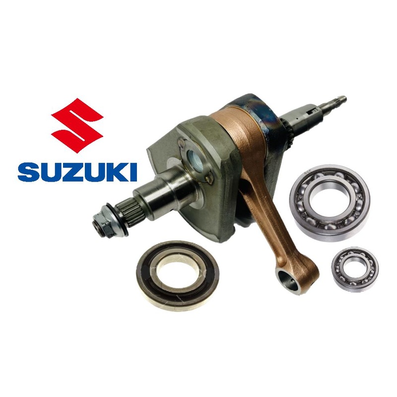 King Quad 750 OEM Suzuki Crank Welded Main Bearings 12200-31G40 Crankshaft Weld