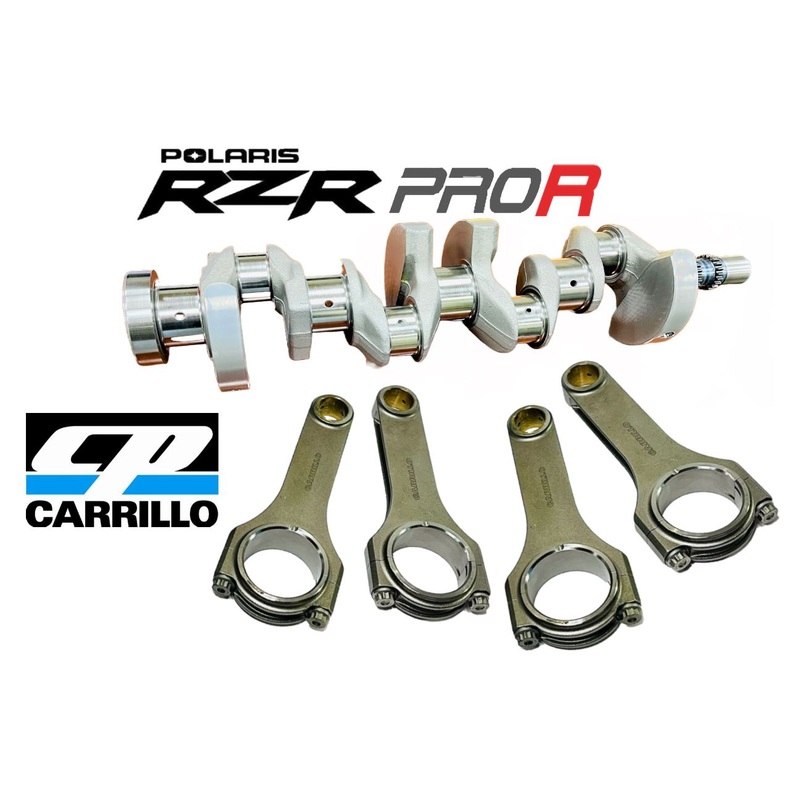 Polaris RZR Pro R Crankshaft Carrillo Rods OEM Crank CP-Carrillo Connecting Rod