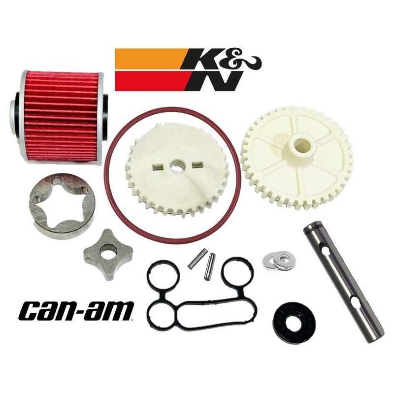 Renegade 500 570 650 800 Oil Pump Rotor Shaft Filter Cover Complete Rebuild Kit