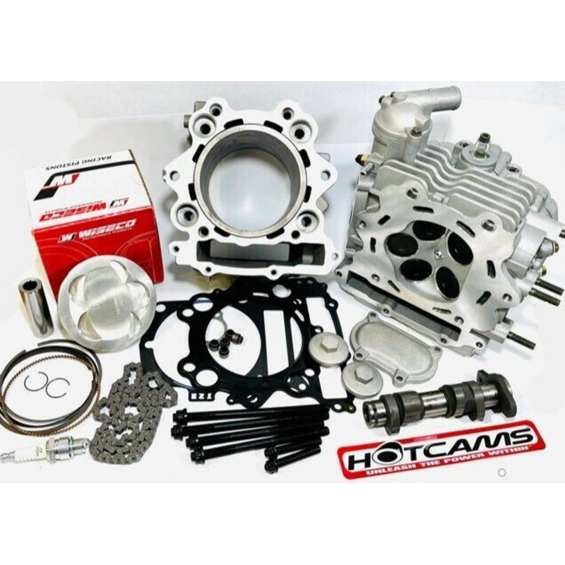 Rhino 660 Big Bore Kit 102m Cylinder Head Assembly 686 Top End Kit Mudbuster Cam
