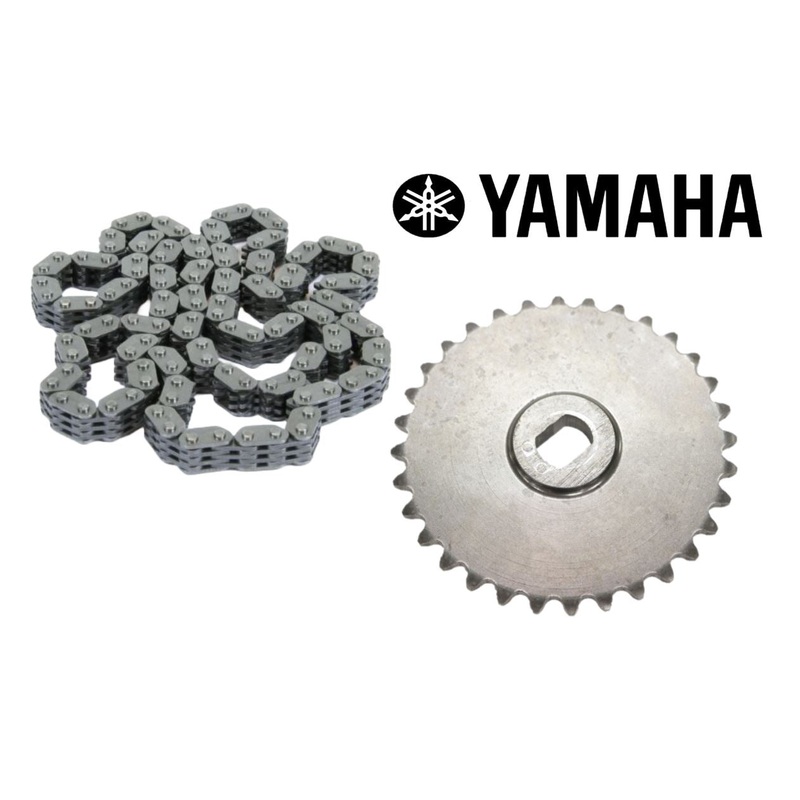 Rhino Grizzly 660 Oil Pump Gear Sprocket Driven Chain Cadena 5KM-13355-00-00 Kit