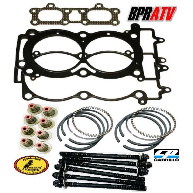 RZR XP 1000 CP Piston Rings Ring Set Head Studs Aftermarket Stud Gaskets Kit
