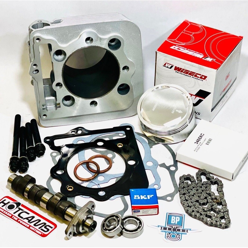 TRX400EX TRX 400EX Big Bore Kit 87mm Cylinder Stage 2 Hotcam Top End Rebuild Kit