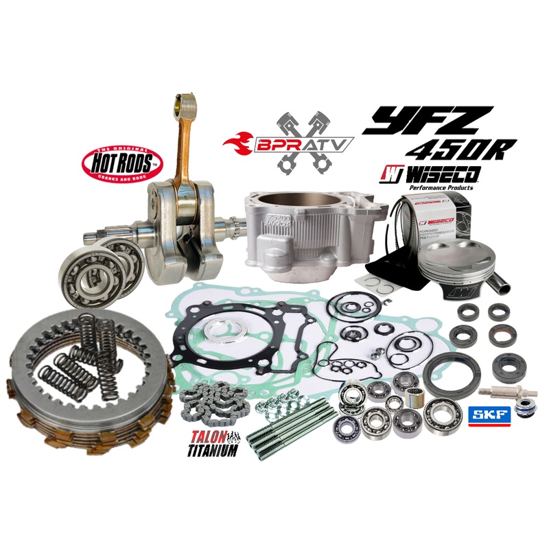 YFZ450R YFZ 450R 98mm mil Big Bore Kit Complete Rebuilt Motor Engine Rebuild Kit