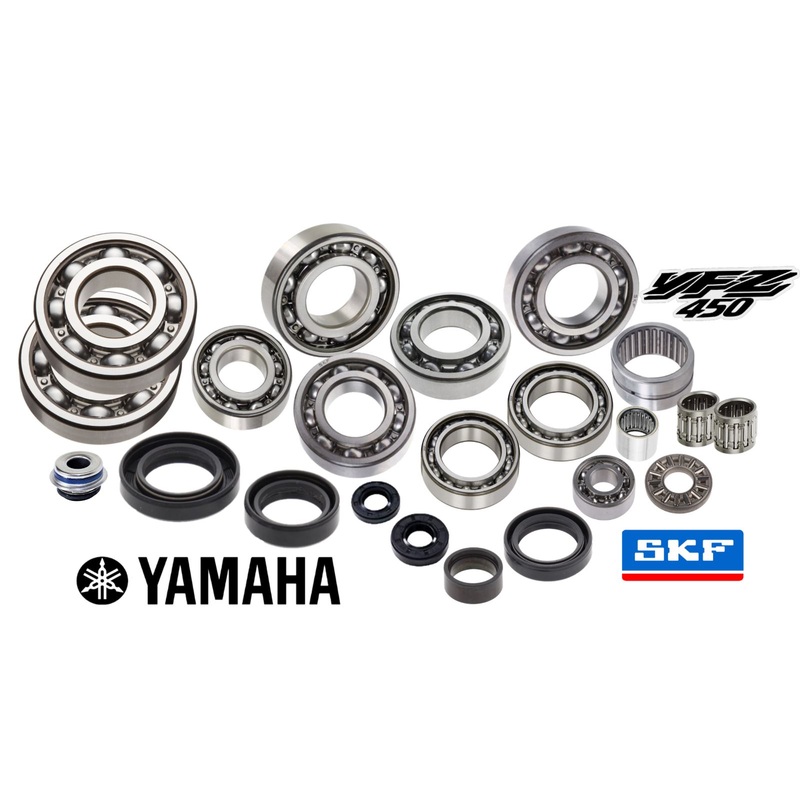 YZ450FX YZ 450F 450FX Crank Trans Bearings Bottom End Motor Engine Bearing Kit