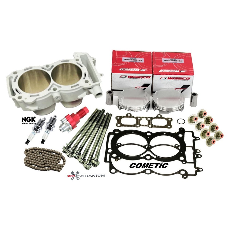 ’14-20 General RZR XP 1000 Top End Rebuild Kit Stock Complete Assembly Stud Kit