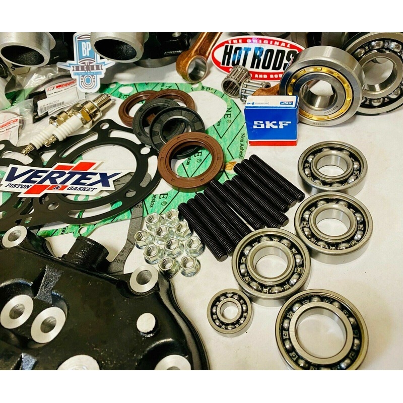 Banshee 370 Stroker 4 mil Stock Cheater Cylinders Ported Complete Rebuild Kit