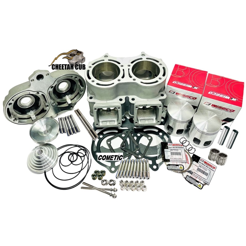 Banshee 443 Serval Cub 7mm Big Bore Stroker Kit Cylinder Head 68mm 7 mil Top End