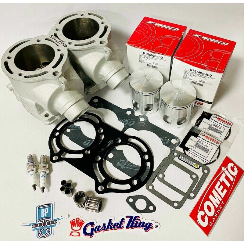 Banshee Stock OEM Replacement Alpha Cub Cylinder Cylinders Top End Rebuild Kit