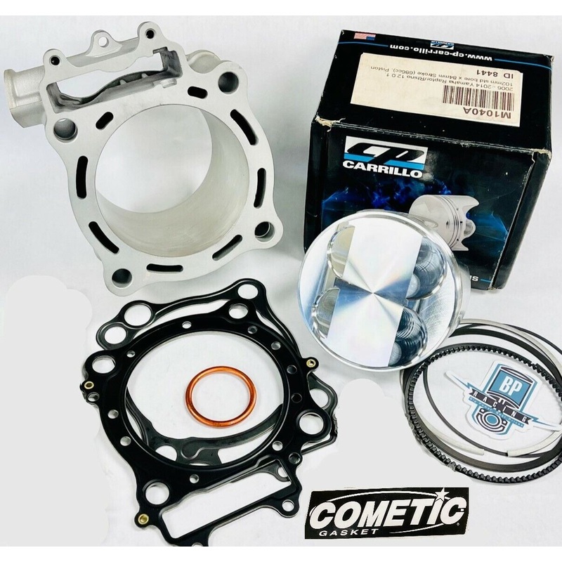 Best Predator 500 Big Bore Kit 105mm Cylinder JE Piston Top End Rebuild Assembly