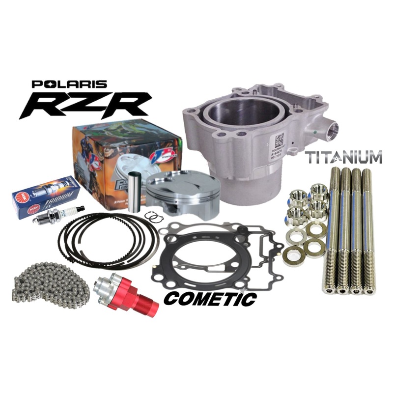 Ranger 570 Crew XP SP Big Bore Kit 104 Cylinder Piston 625 Top End Rebuild Kit