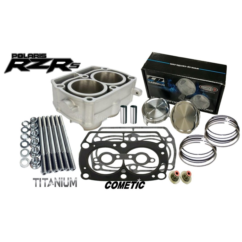 Ranger 800 XP HD 83m Big Bore Kit +3 Cylinder Pistons Top End Rebuild Assembly