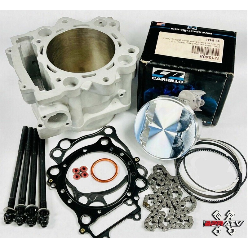 Raptor 660 R CP Stroker Piston 102mm Big Bore Cylinder 719cc Top End Rebuild Kit