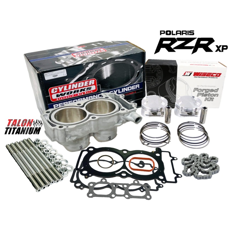RZR 900 XP900 Cylinder Stock Standard Bore Top End Complete Rebuild Parts Kit