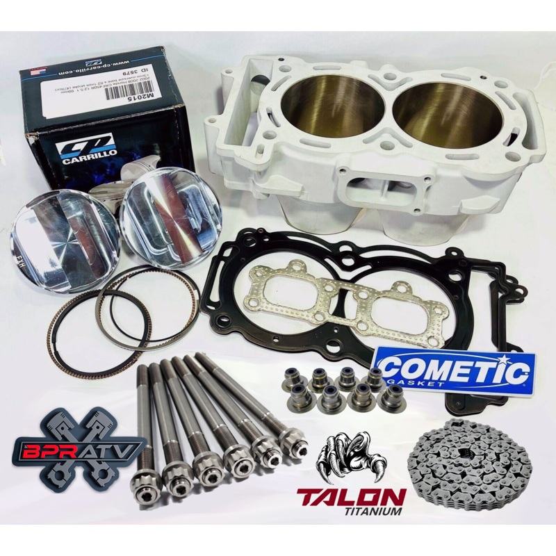 RZR XP 900 96mm Big Bore +3 Cylinder 935cc CP Piston Rebuilt Top End Rebuild Kit