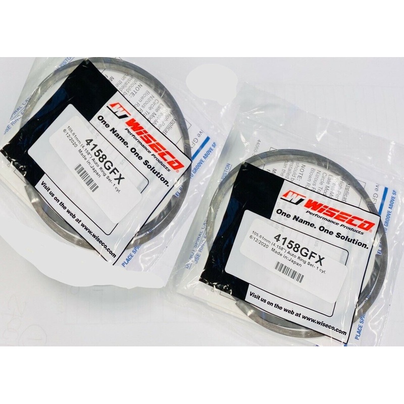 RZR XP 900 XP 1000 Wiseco 93mm Stock Bore Piston Rings Ring Set Pair Only 9300XX