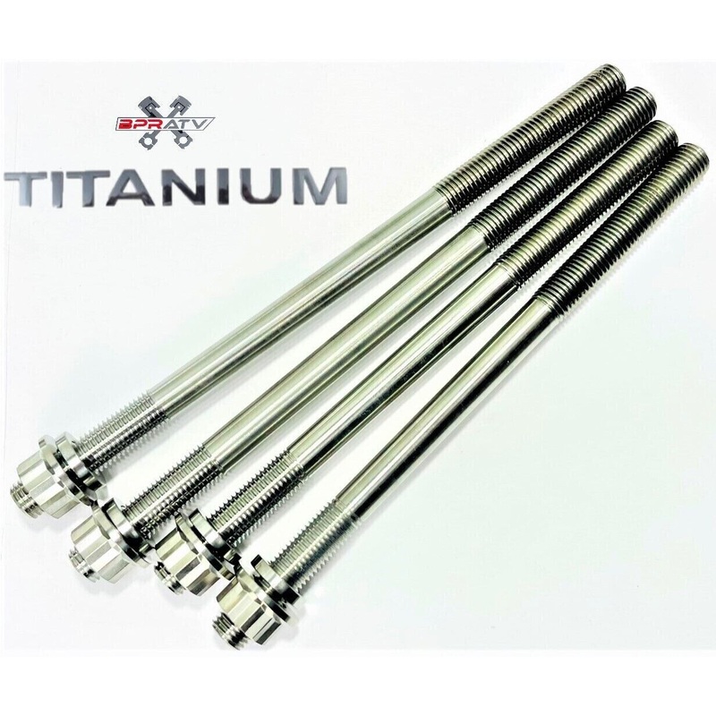 2010+ YZ 450F 450FX TITANIUM Head Studs Best Strongest Ti Stud Bolt Upgrade Kit