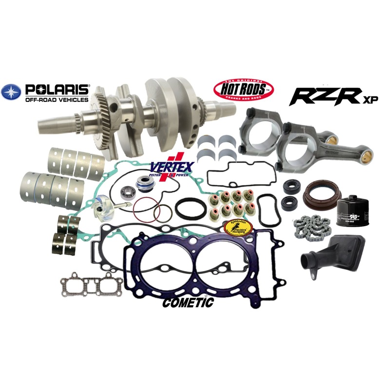 2017+ RZR XP 1000 Bottom End Rebuild Kit Water Oil Pump Complete Redo Repair Kit