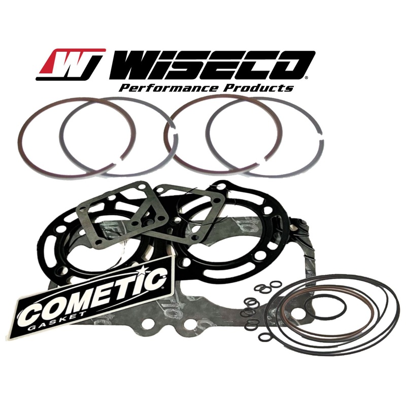 Banshee 421 Cub Serval Big Bore Piston Rings Wiseco 68mm Ring Set Cometic Gasket