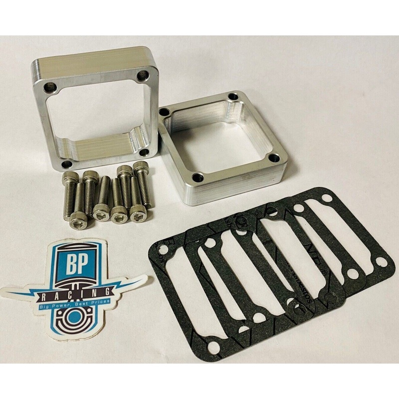 Banshee Reed Spacers 3/4 Inch Billet Intake Spacer 3/4 .75 19mm Bolts Gaskets