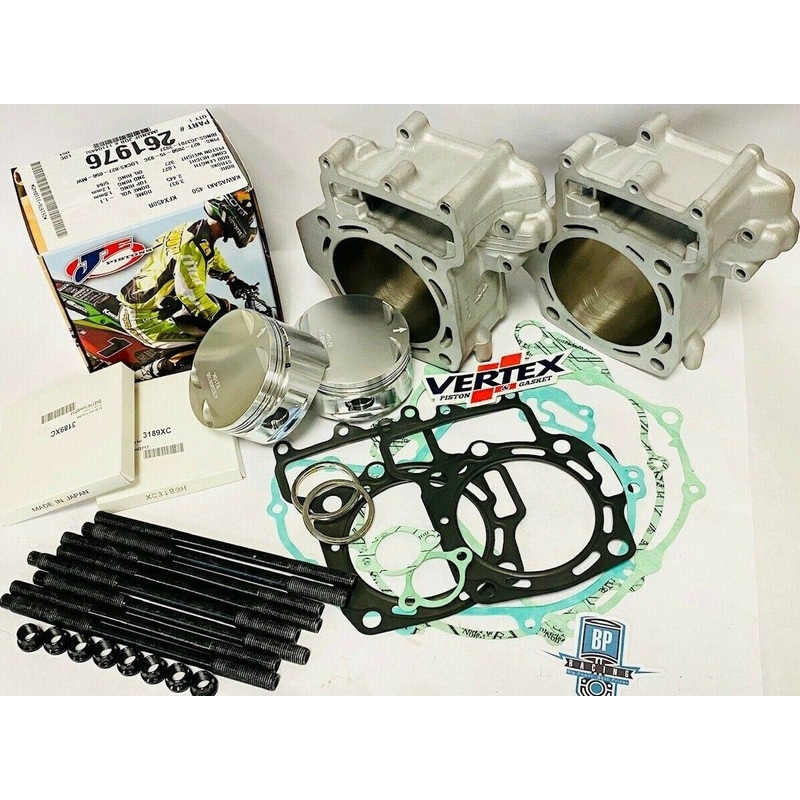 Brute Force 750 Cylinders Pistons Stock Top End Rebuild Assembly Parts Kit 05-11