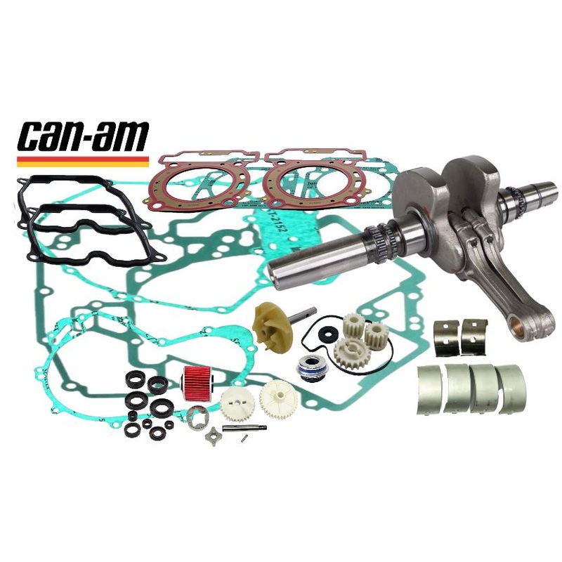 Can Am Defender HD10 Pro Max Traxter Bottom End Rebuild Kit Crank Water Oil Pump