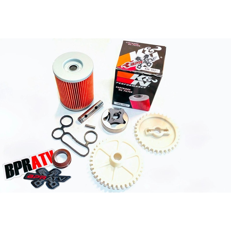 Maverick Commander 800 Oil Pump Rebuild KN Filter Shaft Rotor Gear Complete Kit