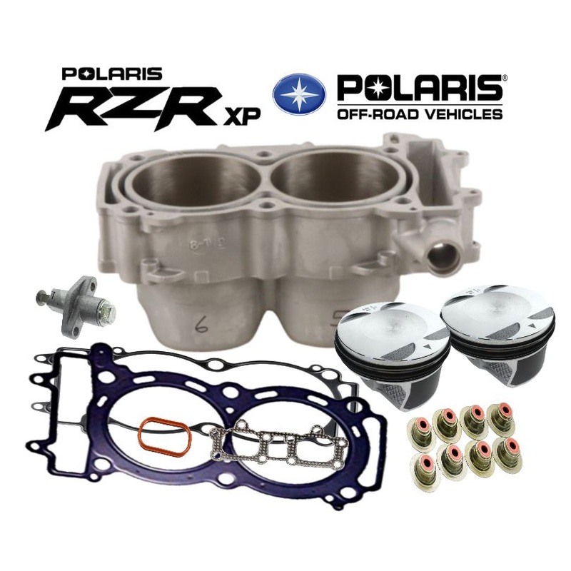 Polaris RZR XP Turbo S OEM Top End Rebuild Polaris Cylinder Pistons Assembly Kit