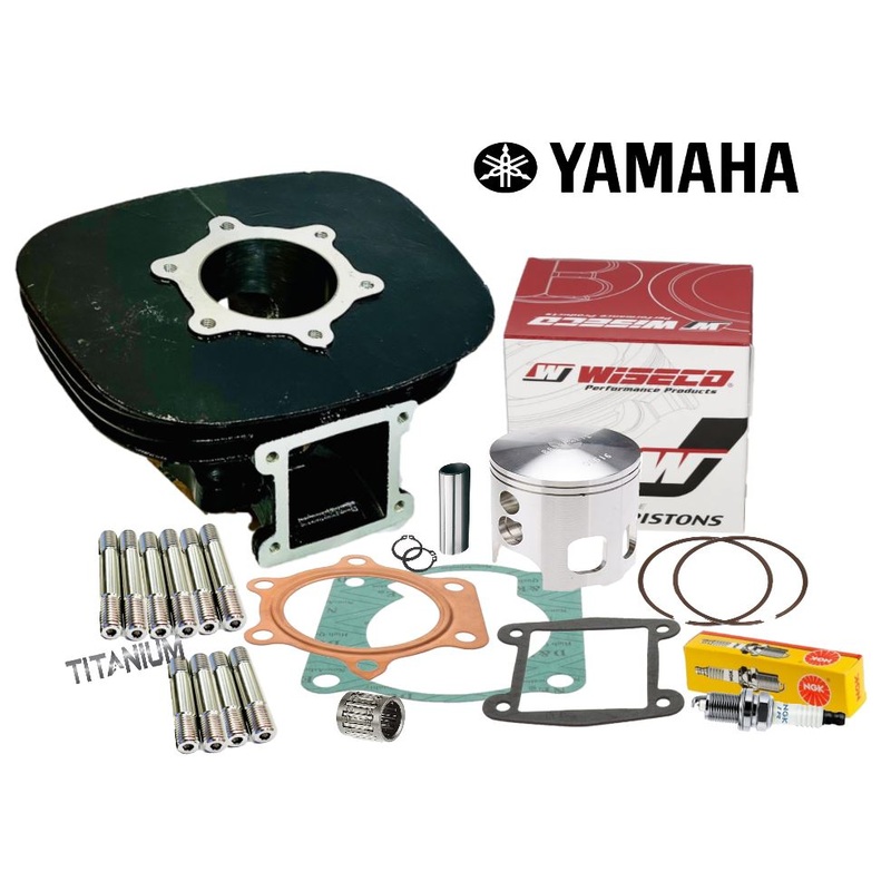 Yamaha YFS 200 ATV Top End Rebuild Kit 66mm Cylinder Wiseco Piston Redo Repair
