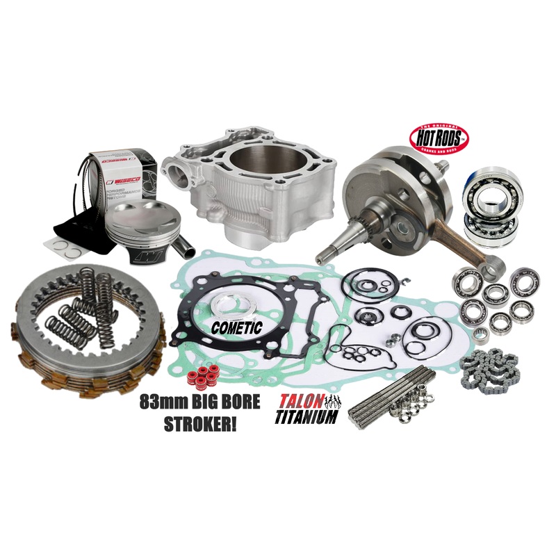 YZ250F YZ 250F Big Bore Stroker 83mm Complete Rebuilt Motor Engine Rebuild 320cc