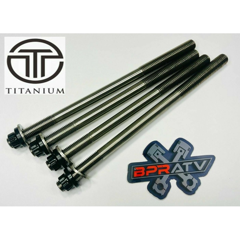 YZ450F YZ WR 450 TITANIUM Head Studs Strongest Ti Cylinder Stud Bolt Upgrade Kit