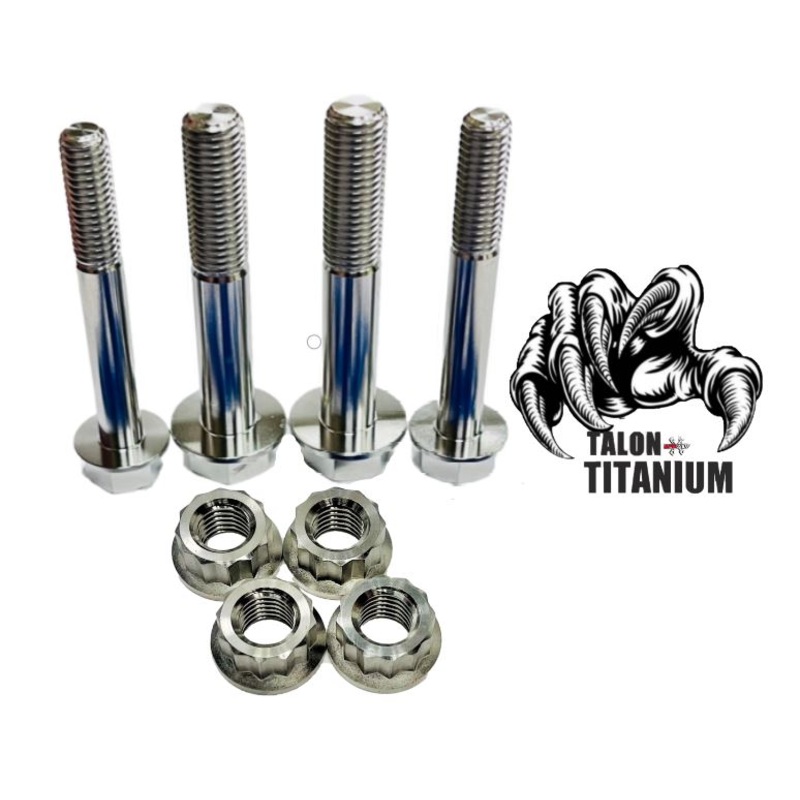 02+ YZ250 TITANIUM Motor Mount Bolts Nuts Yamaha 90105-10173-00 & 90105-08131-00