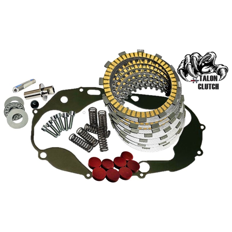 Banshee Talon Clutch Kit Heavy Duty Plates Titanium Pusher Bearing Mod Cushions