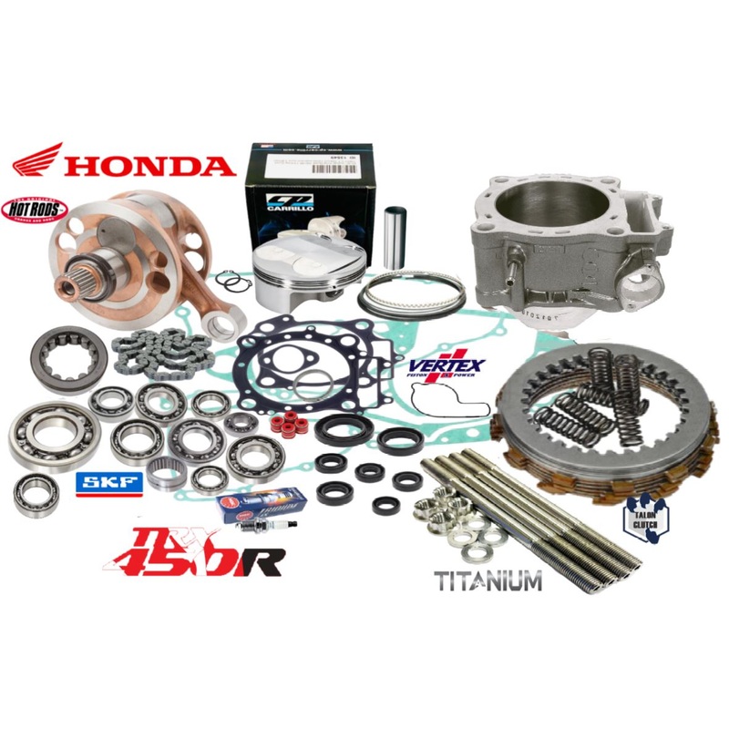 Best CRF450X Rebuilt Motor Engine Rebuild Kit Complete Top Bottom End Assembly