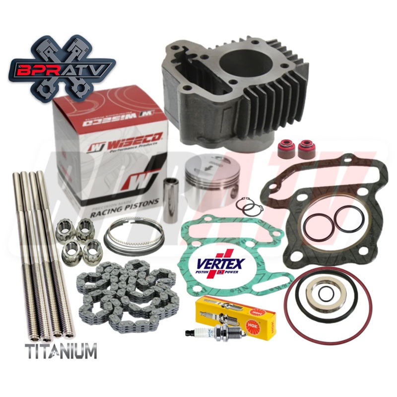 Best Raptor 80 YFM80 Top End Rebuild Kit Stock OEM Replacement Cylinder Piston