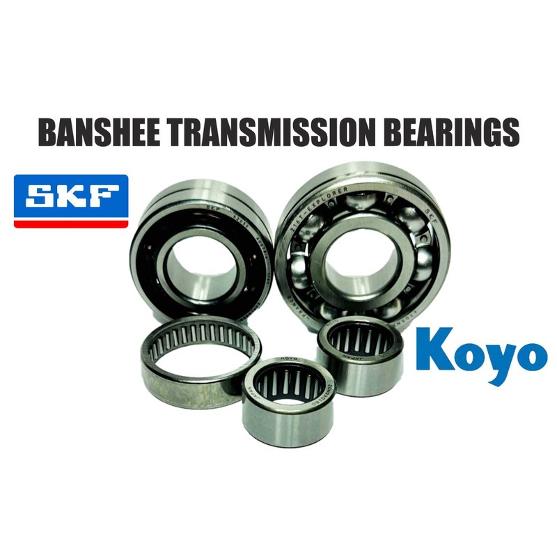 Best Yamaha Banshee Transmission Bearings SKF Koyo Shift Cam Trans Bearing Kit