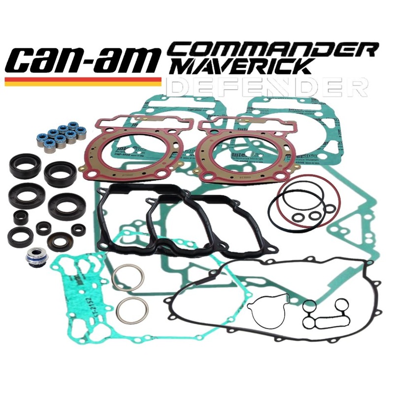 Commander 800 1000 Max Complete Gaskets Seals Kit Top Bottom End Gasket Seal Set