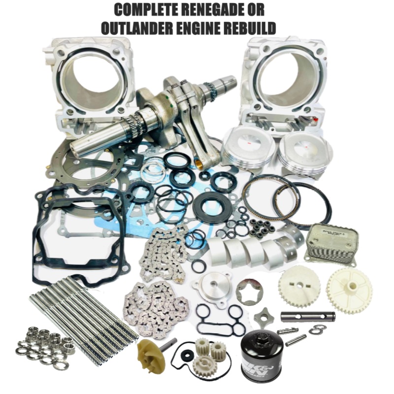 Renegade 1000 1000R Complete Rebuild Kit Top Bottom Motor Engine Assembly Parts