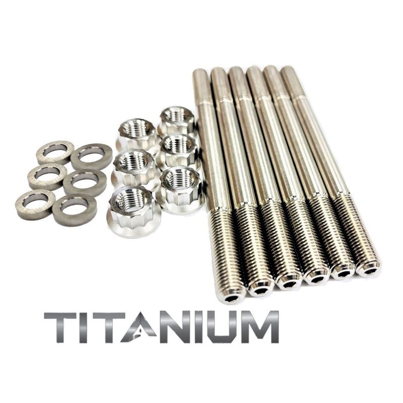 Teryx KRX 1000 KRF Ti Head Studs TITANIUM Cylinder Heavy Duty Stud Bolt Kit Set