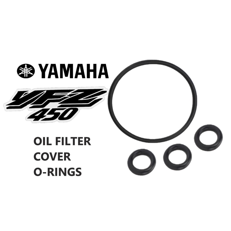 WR250F Oil Filter Orings Crankcase Oil Filter Cover Large Small Oring O-ring Set