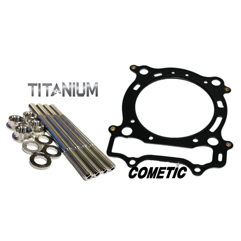 YFZ450R YFZ 450R Head Studs TITANIUM Cylinder Head Stud Kit Set Head Gasket