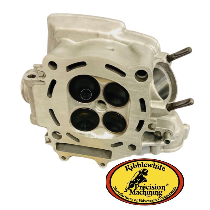 06+ TRX450R Ported Head +2 Intake +1 Exhaust Assembled Head Assembly Kibblewhite