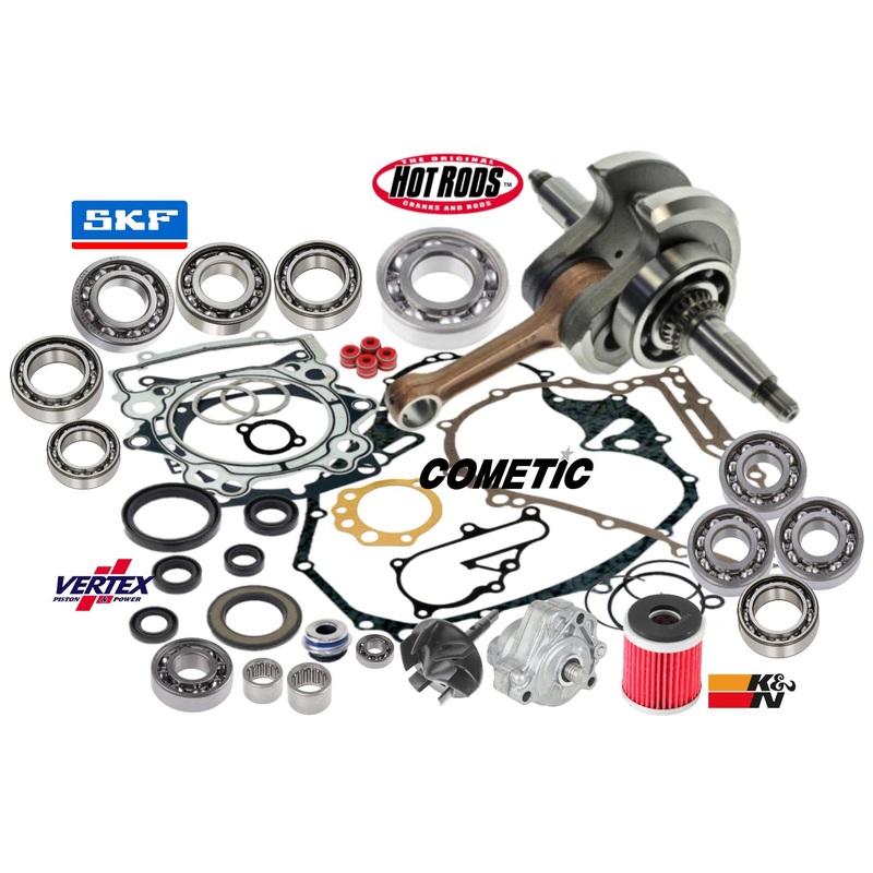 08-14 Grizzly 700 Oil Pump Bottom End Rebuild Kit Motor Engine Redo Water Pump