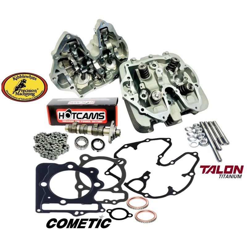400EX Ported Cylinder Head Assembly Stage 2 Hotcam Kibblewhite Studs Complete