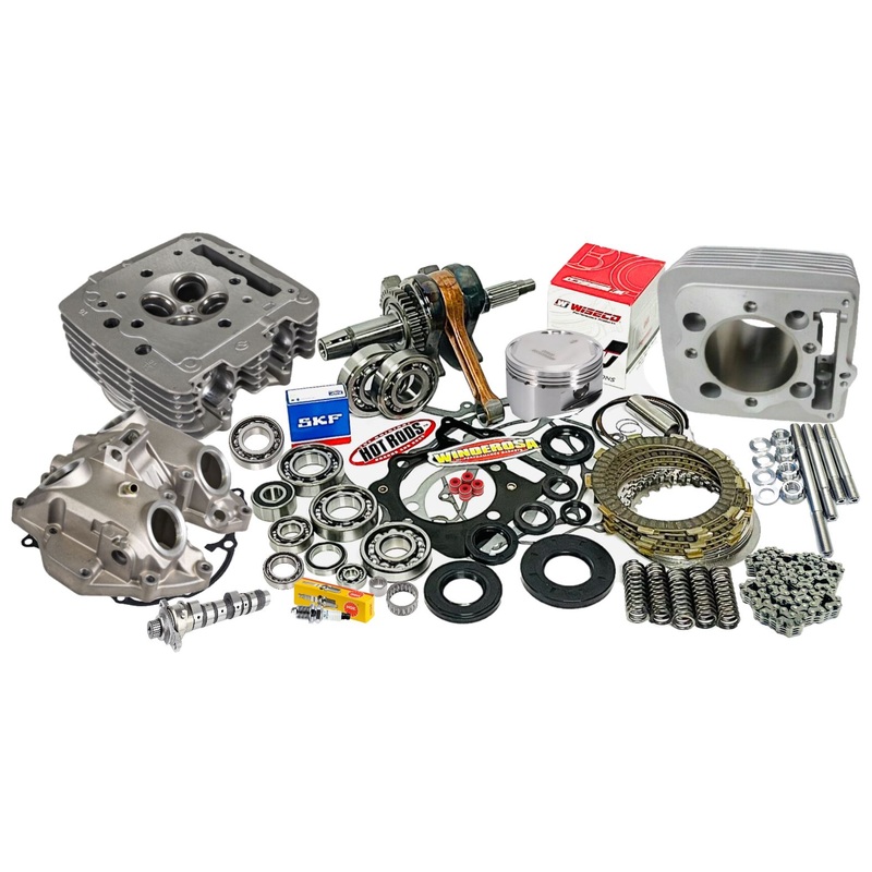 99-04 Honda 400EX Cylinder Head Complete Top Bottom End Rebuild Kit Assembly Kit