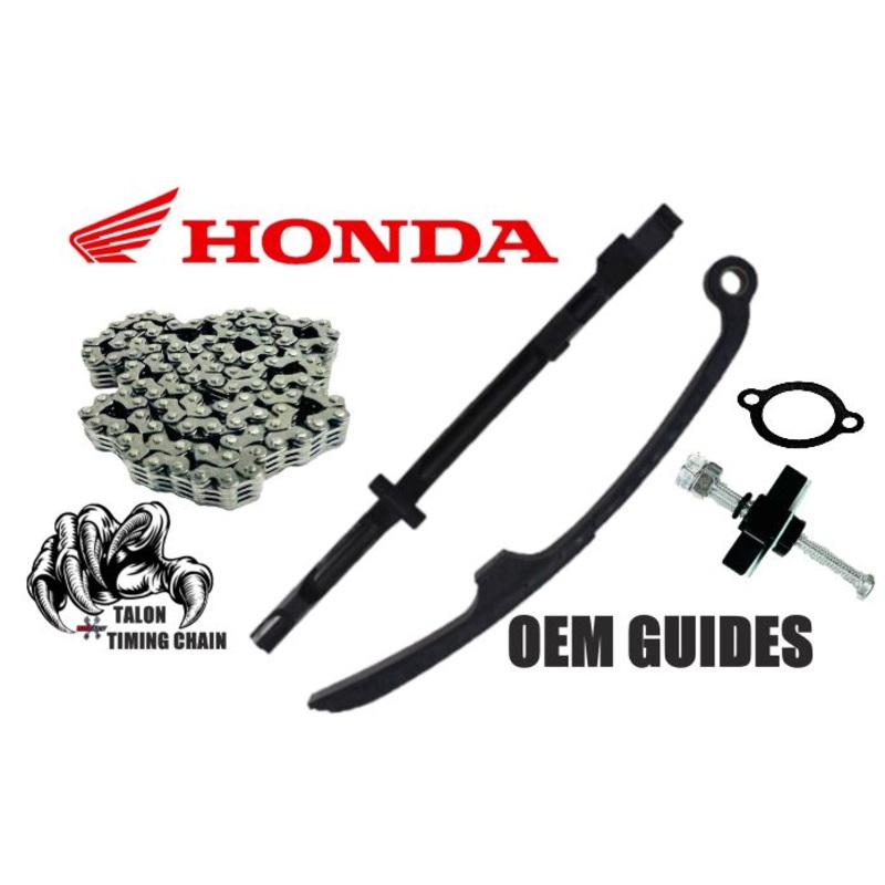 Best 400EX 400X Black Billet Cam Chain Tensioner Heavy Duty Chain OEM Guides Kit