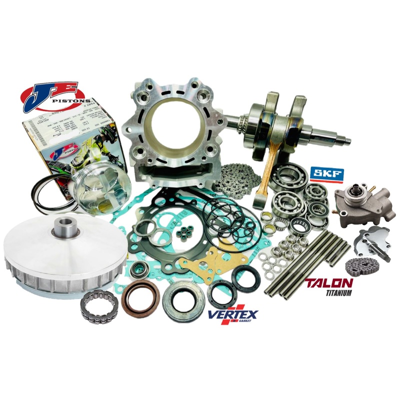 Best Rhino 660 Clutch Rebuilt Motor Engine Rebuild Kit Top Bottom End Oil Pump