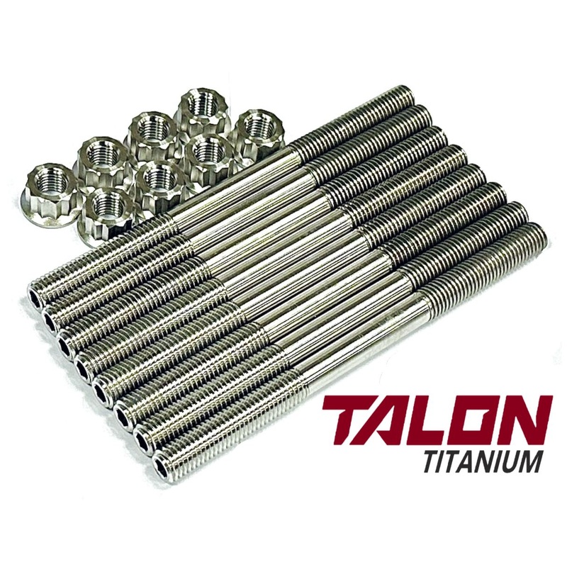 Brute Force KVF Teryx 750 Ti Cylinder Head Studs TITANIUM Stud Bolt Nut Kit Set