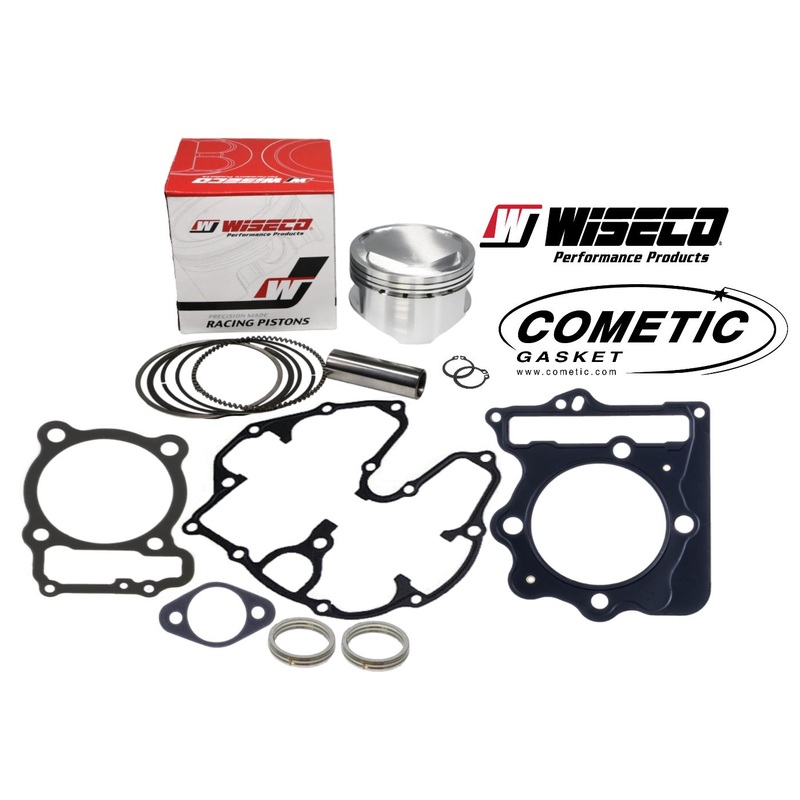 Honda 400EX 400X 88mm Piston Wiseco Big Bore +3 Over Piston Cometic Gasket Kit