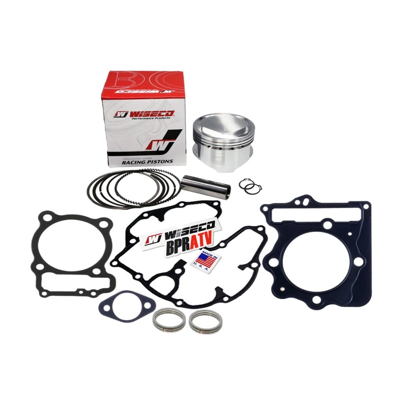 Honda 400EX 400X Wiseco Piston Top End Gaskets Stock Replace Hi Comp Pump Gas